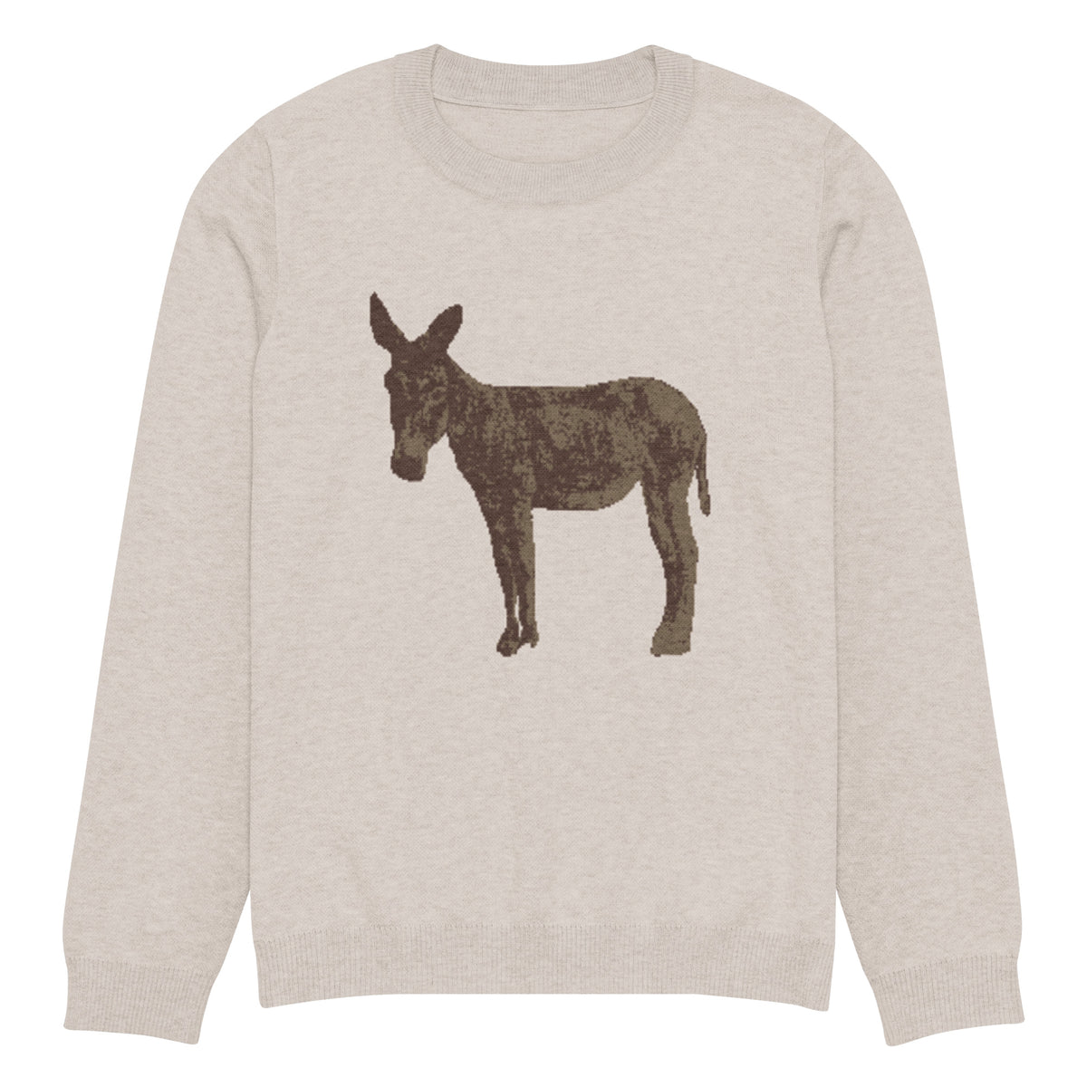 Flo 39 Kyriakos Donkey sweater in oatmeal front view