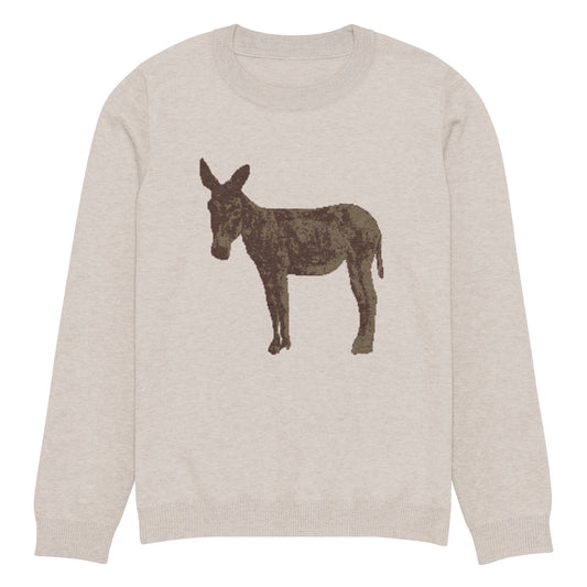 Flo 39 Kyriakos Donkey sweater in oatmeal front view