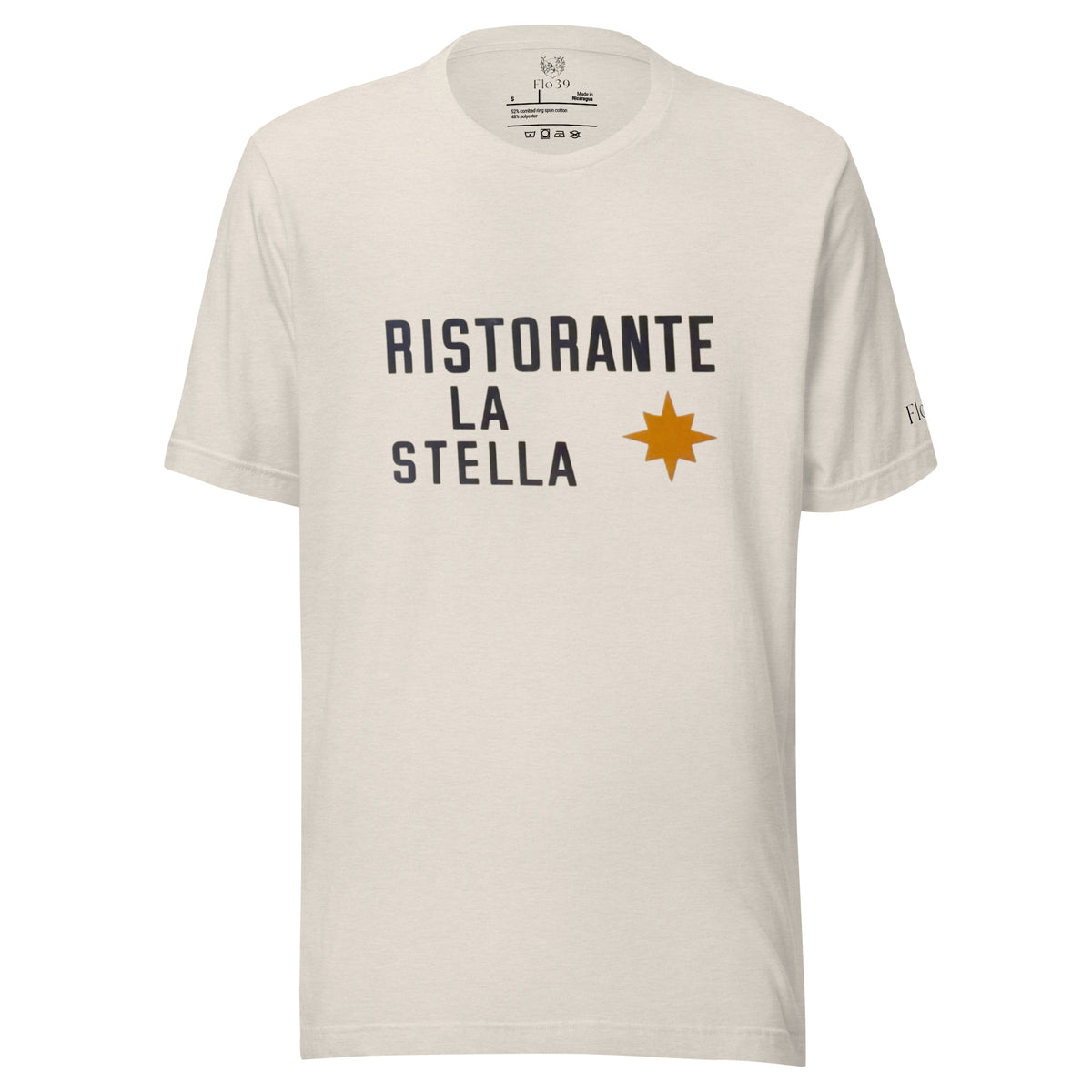 ristorante la stella t-shirt unisex front view
