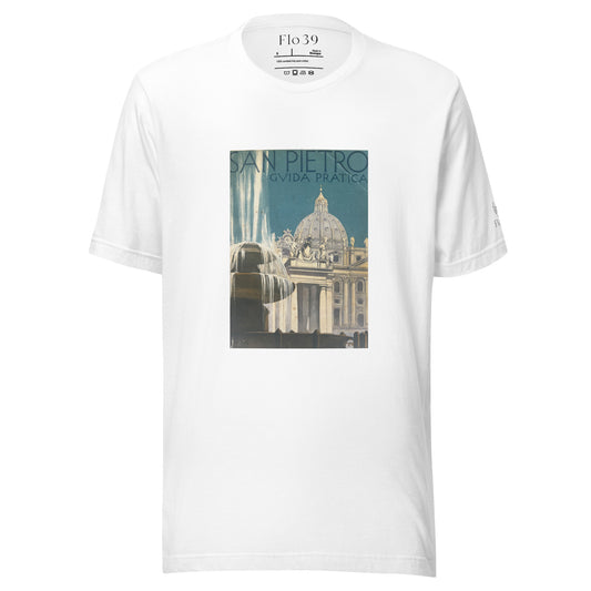 San Pietro vintage Rome tshirt front view