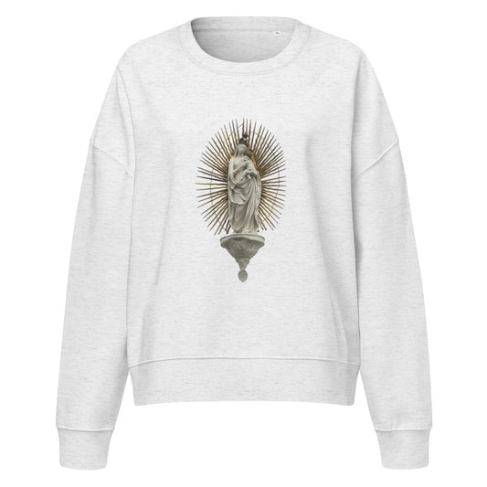 halo-madonna-womens-organic-crew-neck-front-view
